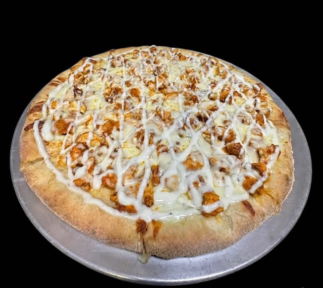 Buffalo Chicken Pizza.