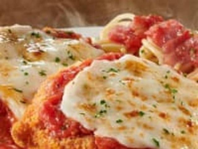 Chicken Parmigiana Dinner.