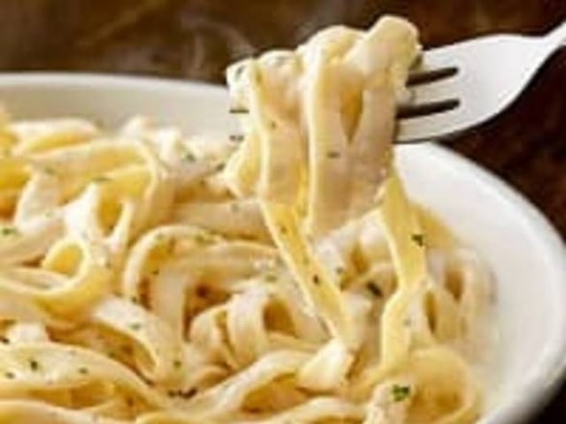 Fettuccine Alfredo.