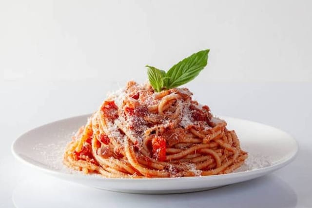 Spaghetti with Sauce.