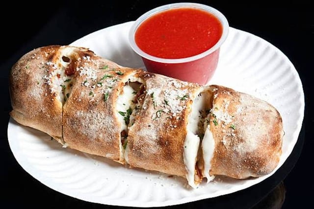 Pepperoni Stromboli.